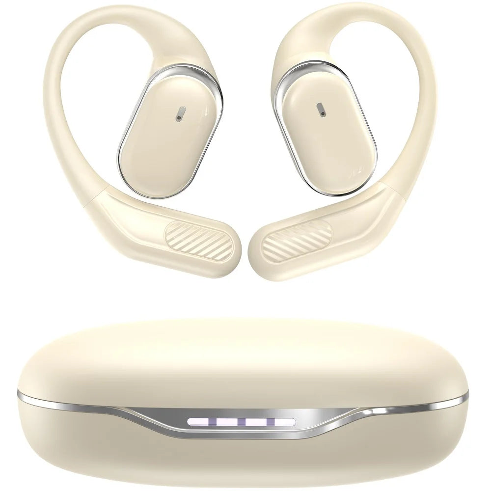 2025 New Open Ear OWS Earphones Bluetooth 5.4 Wireless Headphones HiFi Sound Headset Touch Control TWS Earbuds 10 Hours Playback