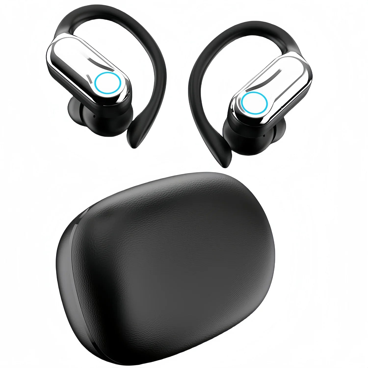 144Languages AI Translation Earbuds,OWS Bluetooth 5.4 Headphones Translator,Smart Mode Touch Screen Real-Time Earphones Fit Work