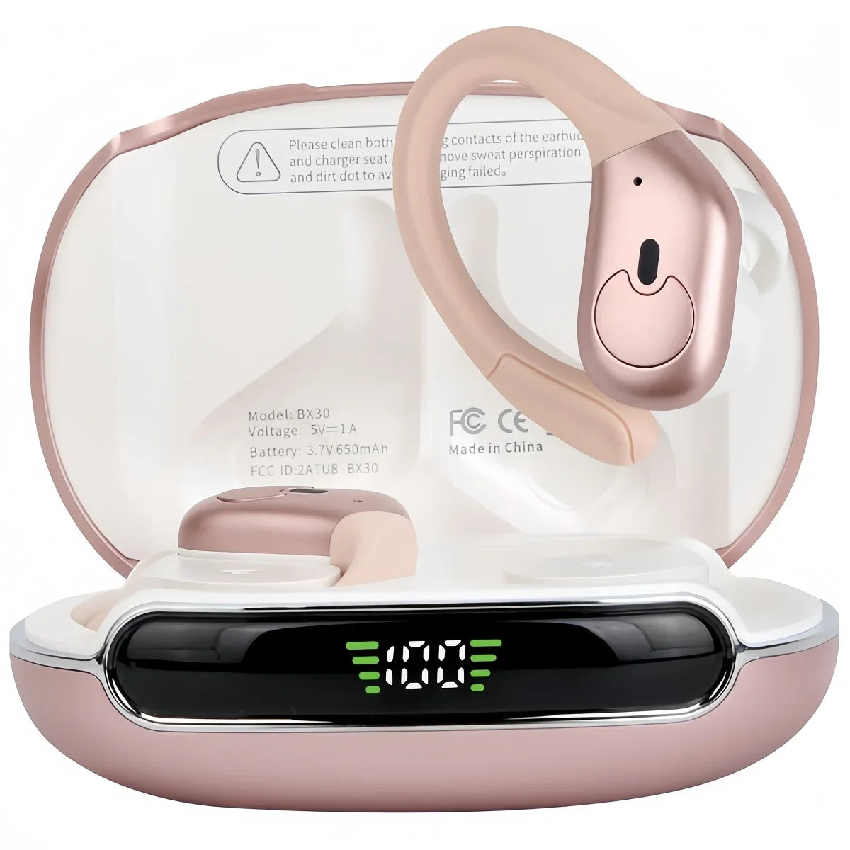 BX30 Sports Wireless Bluetooth Earphones TWS Button Control Headset Gaming Headphones HD Call with Mic Earbuds 2025 New Choice