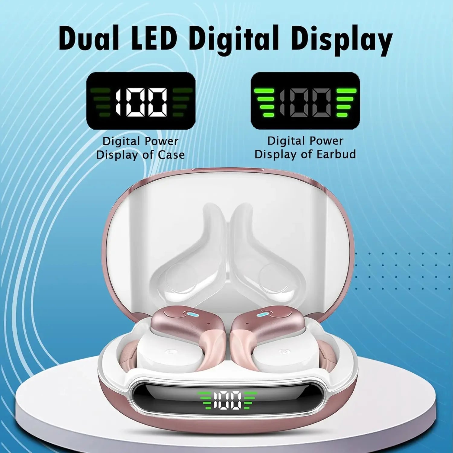 BX30 Sports Wireless Bluetooth Earphones TWS Button Control Headset Gaming Headphones HD Call with Mic Earbuds 2025 New Choice