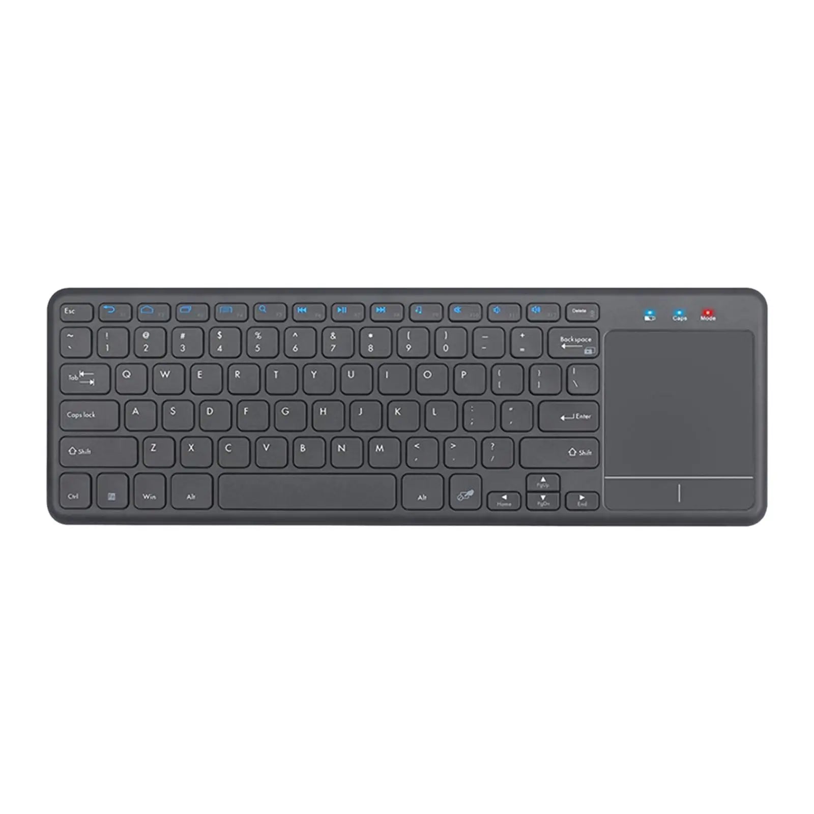 Wireless Keyboard with Touchpad 2.4G Lightweight Comfortable to Use Touch Keyboard for Smart TV Computer Laptop Windows Tablet